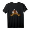 Falke mit Banner - Falknerei T-Shirt für Vogelliebhaber, Falkner & Raubvogel Fans, perfektes Geschenk für Weihnachten & Geburtstag