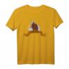 Falke mit Banner - Falknerei T-Shirt für Vogelliebhaber, Falkner & Raubvogel Fans, perfektes Geschenk für Weihnachten & Geburtstag