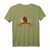 Falke mit Banner - Falknerei T-Shirt für Vogelliebhaber, Falkner & Raubvogel Fans, perfektes Geschenk für Weihnachten & Geburtstag