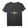 Damen Faravahar Zarathustra Symbol T-Shirt mit V-Ausschnitt – Spirituelles iranisches Design, Geschenkidee für Kultur- und Spiritualliebhaber