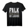 Lustiges Vorname Falk T-Shirt - Personalisiertes Geschenk für Männer, Jungen & Kinder mit Name Falk