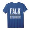 Lustiges Vorname Falk T-Shirt - Personalisiertes Geschenk für Männer, Jungen & Kinder mit Name Falk