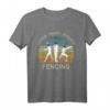 Lunge Parry Riposte Fencing - Fechten & Fechtsport Geschenk T-Shirt für Fechter und Fans