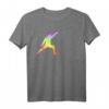 Degen Fechten Trendsport Fechtsport Säbel Florett Regenbogen T-Shirt – Stylishes Design für Fechtfans, Trainer & Trendsetter