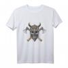 Ich bin ein Mann des Nordens - Lustiges Wikinger Spruch T-Shirt mit Totenkopf für Vatertag & Geburtstag, ideal für Wikinger-Fans und Nordmänner