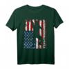 Fechten Fechter Fechtkampf Fechtsport Amerika Flagge T-Shirt - Perfektes Geschenk für Fechtsport Begeisterte, Damen, Herren & Kinder