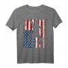 Fechten Fechter Fechtkampf Fechtsport Amerika Flagge T-Shirt - Perfektes Geschenk für Fechtsport Begeisterte, Damen, Herren & Kinder