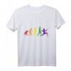 Regenbogen Fechten T-Shirt – Geschenkidee für Fechter, Kampfsportler und Mittelalterfans zu Weihnachten, Geburtstag oder Mensur