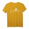 Fechten Fechtsport Heartbeat Herzschlag Outfit Geschenk T-Shirt – Perfekt für Fans, Teams & Fechtliebhaber bei jeder Gelegenheit