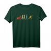 Retro Evolution des Fechtens - Lustiges Fecht T-Shirt für Damen, Herren & Kinder als Geschenk für Geburtstag & Weihnachten