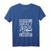 Damen Feldhockey Mama Shirt mit V-Ausschnitt - Lustiges Geschenk für Frauen, Mutter, Schwester & Teenager, perfekt für Feldhockey-Übungen & Muttertag