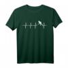 Hockey T-Shirt für Hockeyspieler - Herzschlag EKG Motiv, perfekte Geschenkidee für Fans & Spieler