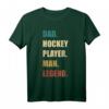 Dad Hockey Spieler Man Legend T-Shirt – Perfektes Geschenk für Hockeyfans, Teammitglieder & Sportliebhaber zu Weihnachten & Geburtstag