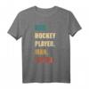 Dad Hockey Spieler Man Legend T-Shirt – Perfektes Geschenk für Hockeyfans, Teammitglieder & Sportliebhaber zu Weihnachten & Geburtstag