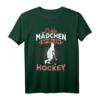 Echte Mädchen Spielen Hockey T-Shirt - Perfektes Geschenk für Sportlerinnen, Trainerinnen und Hockeyfans zu Geburtstag & Weihnachten