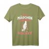 Echte Mädchen Spielen Hockey T-Shirt - Perfektes Geschenk für Sportlerinnen, Trainerinnen und Hockeyfans zu Geburtstag & Weihnachten