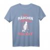 Echte Mädchen Spielen Hockey T-Shirt - Perfektes Geschenk für Sportlerinnen, Trainerinnen und Hockeyfans zu Geburtstag & Weihnachten