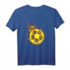 Feuer Fußball Ball Flammende Fußballspieler T-Shirt - Perfekt für Fans, Spieler & Trainer, um die Leidenschaft auf dem Platz zu zeigen