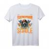 Herren Geboren um Feuerwehrmann zu sein, gezwungen zur Schule gehen T-Shirt – Perfektes Geschenk für angehende Feuerwehrmänner zu Geburtstag & Weihnachten
