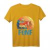 Kinder Feuerwehr T-Shirt zum 5. Geburtstag - Feuerwehrauto Motiv für Jungen mit Retro Design, perfekt für Feuerwehrfans
