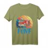Kinder Feuerwehr T-Shirt zum 5. Geburtstag - Feuerwehrauto Motiv für Jungen mit Retro Design, perfekt für Feuerwehrfans