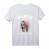 Kinder HapMonkey Feuerwehr Vatertag T-Shirt – Süßes Motiv von Vater und Sohn, perfekt für Feuerwehrfans und Familienfeiern