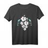 Schädel Hibiskus Hawaii Aloha Surf Vibe T-Shirt – Retro Strandoutfit für Flitterwochen, Surfer & Hawaii-Liebhaber