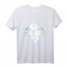 Schädel Hibiskus Hawaii Aloha Surf Vibe T-Shirt – Retro Strandoutfit für Flitterwochen, Surfer & Hawaii-Liebhaber
