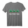 Lustiges HapMonkey T-Shirt mit Tannenbaum Lauf-Motiv für Wanderer und Waldliebhaber – Witziges Geschenk für Natur- und Outdoor-Fans