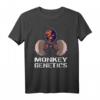 Monkey Genetics Kraftsport Gewichtheber Spruch T-Shirt – Motivationsshirt für Krafttraining & Bodybuilding