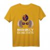 Monkey Genetics Kraftsport Gewichtheber Spruch T-Shirt – Motivationsshirt für Krafttraining & Bodybuilding