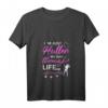 Damen I´m Just Huller My Way Through Life With My Dogs - Lustiges Hundemama T-Shirt mit V-Ausschnitt für Hundeliebhaberinnen und Gassigeherinnen