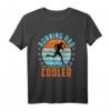 Running Dad Vater Geschenk Spruch Marathon Lauf Fitness T-Shirt – Lustiges Laufshirt für Männer & Frauen als Geschenk für Marathon- und Halbmarathonläufer
