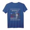 Brodolf The Red Nose Gainzdeer Gym - Lustiges Hässliches Weihnachts-Sweatshirt für Powerlifting, Bodybuilding & Fitness, perfekt als Geschenk