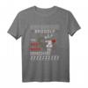 Brodolf The Red Nose Gainzdeer Gym - Lustiges Hässliches Weihnachts-Sweatshirt für Powerlifting, Bodybuilding & Fitness, perfekt als Geschenk