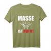 Herren Masse ist Macht - Fitness, Bodybuilding & Kraftsport Gym T-Shirt für Massephase, Powerlifter & Athleten