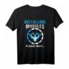 Installing Muscles! Gym Fitness Bodybuilder Gewichtheben T-Shirt – Motivationsshirt für Krafttraining und Muskelaufbau, perfekte Geschenkidee für Fitnessliebhaber