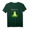 Lustiges Yoga T-Shirt für Lehrer & Schüler - Inhale Exhale, Savasana & Meditation Geschenk für Yogatrainer und Yogaschüler