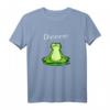 Lustiges Yoga T-Shirt für Lehrer & Schüler - Inhale Exhale, Savasana & Meditation Geschenk für Yogatrainer und Yogaschüler