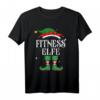 Fitness Elfe Weihnachts T-Shirt für Familie - Lustiges Elf Outfit für Damen, Herren, Kinder & Freunde als festliches Weihnachtsgeschenk