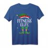 Fitness Elfe Weihnachts T-Shirt für Familie - Lustiges Elf Outfit für Damen, Herren, Kinder & Freunde als festliches Weihnachtsgeschenk