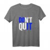 HapMonkey T-Shirt - Fitness Dont Quit Do It Motivationsshirt für Männer und Frauen