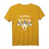 Herren Alpha Gym Workout T-Shirt - Motivations-Design für Fitness-Fans, Bodybuilder & Sportler, Perfektes Geschenk für Workout & Motivation