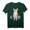 Corgi Weightlifting Funny Deadlift Männer Fitness Gym Workout T-Shirt – Lustiges Hundemotiv für Krafttraining & Powerlifting, Perfektes Geschenk für Sportler & Hundeliebhaber