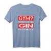 Lustiges Fitness T-Shirt mit Spruch 'GYM? - Ich dachte du hast GIN gesagt' – Perfekt für Gin-Liebhaber und Fitnessmuffel