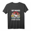 Hit Maxes Evade Taxes - Lustiges Fitness- und Bodybuilding-T-Shirt für Gym-Liebhaber mit Retro-Design