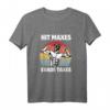 Hit Maxes Evade Taxes - Lustiges Fitness- und Bodybuilding-T-Shirt für Gym-Liebhaber mit Retro-Design
