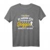 Lustiges Joggen T-Shirt mit Spruch – Witziges Geschenk für Läufer & Marathonläufer, perfekt für Weihnachten & Geburtstag