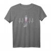 Hula-Hoop Herzschlag T-Shirt für Damen - Perfektes Fitness- und Tanzoutfit für Frauen, Mädchen & Hula-Hoop Liebhaberinnen