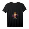 Damen Hund T-Shirt im Comic Style mit Hula Hoop - Süßes Fitness Shirt für Hundeliebhaberinnen & Sportfans, perfektes Geschenk